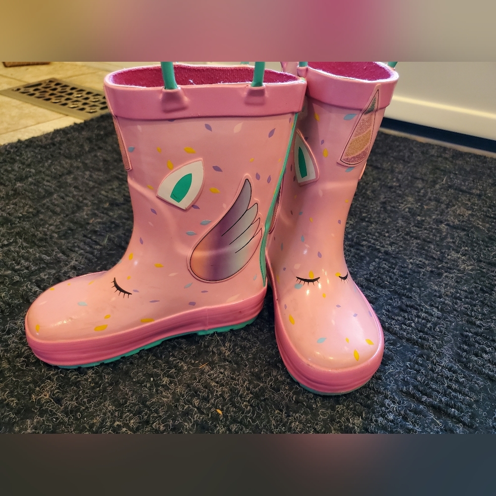 7T Unicorn rainboots